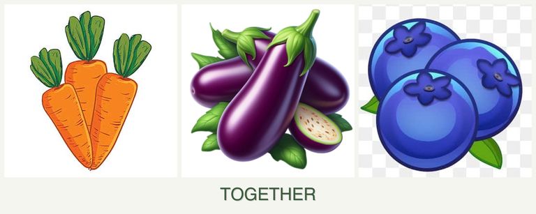 Can you plant carrots, eggplant and blueberries together?