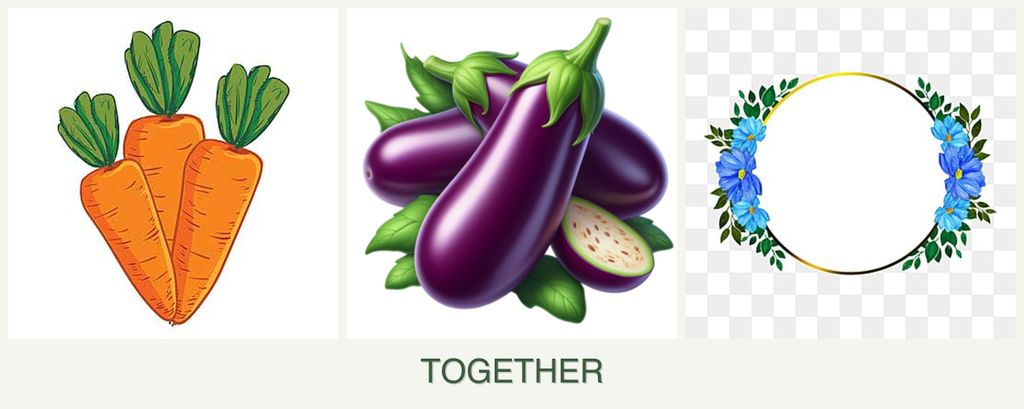 Can you plant carrots, eggplant and zinnias together?