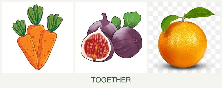 Can you plant carrots, figs and oranges together?