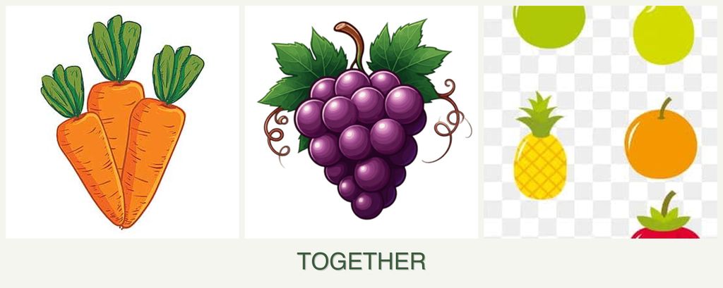 Can you plant carrots, grapes and pears together?