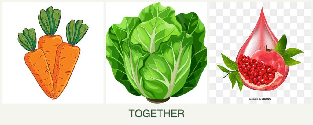 Can you plant carrots, lettuce and pomegranates together?