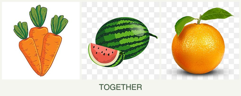 Can you plant carrots, melons and oranges together?