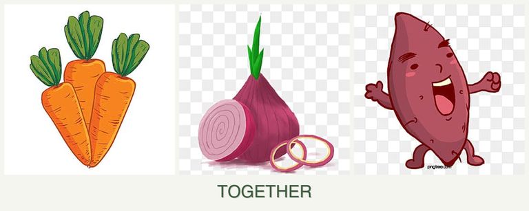 Can you plant carrots, onions and sweet potatoes together?