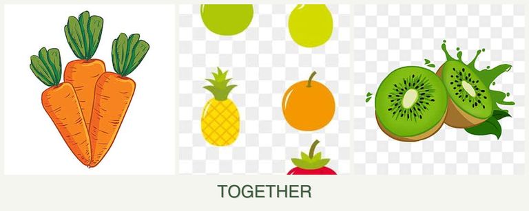 Can you plant carrots, pears and kiwi together?