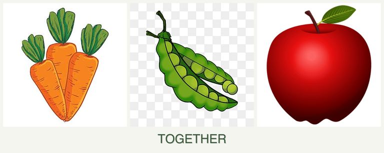 Can you plant carrots, peas and apples together?