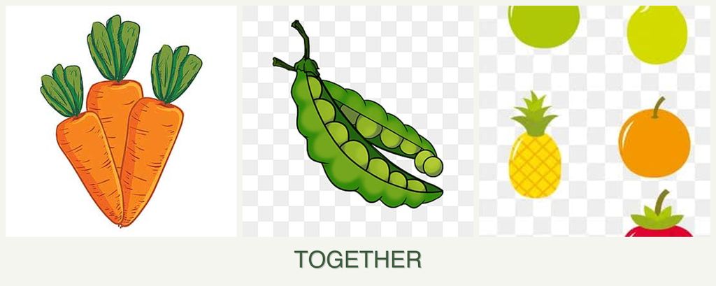 Can you plant carrots, peas and pears together?