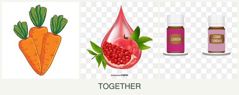 Can you plant carrots, pomegranates and geraniums together?