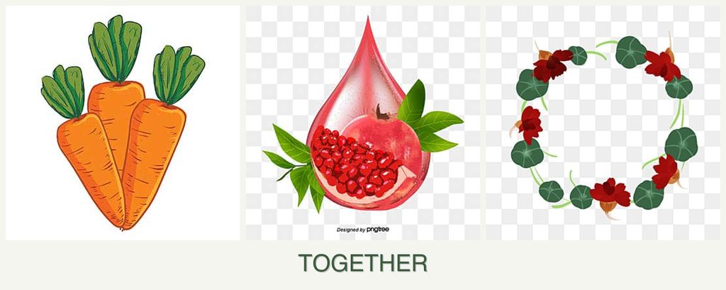 Can you plant carrots, pomegranates and nasturtiums together?