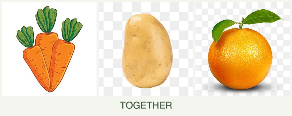 Can you plant carrots, potatoes and oranges together?