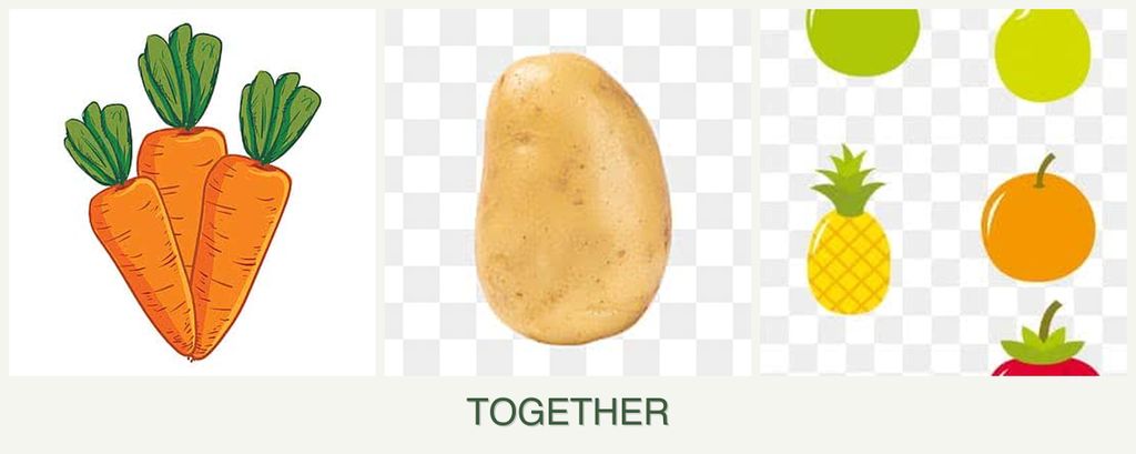 Can you plant carrots, potatoes and pears together?