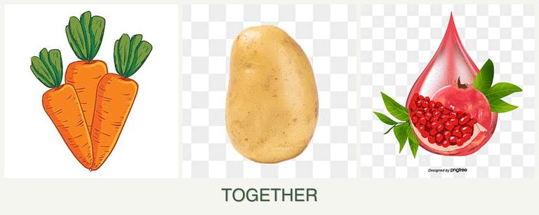 Can you plant carrots, potatoes and pomegranates together?