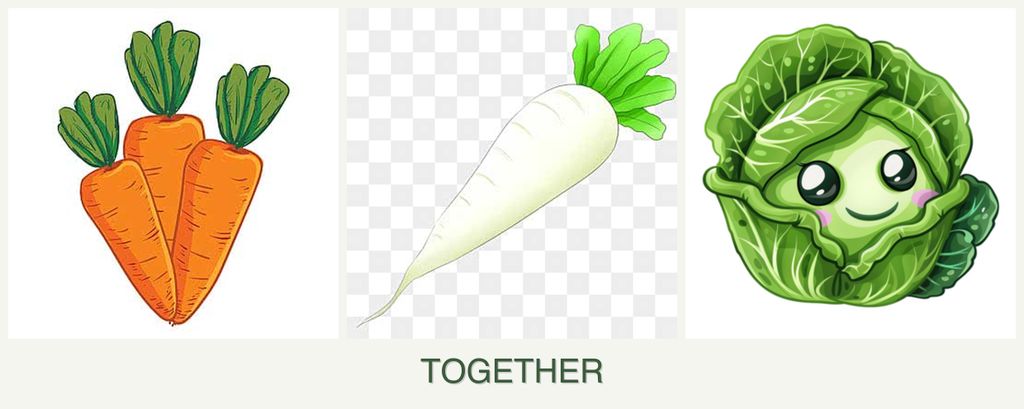 Can you plant carrots, radishes and cabbage together?