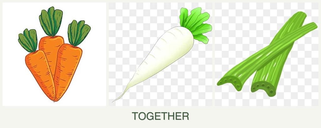 Can you plant carrots, radishes and celery together?