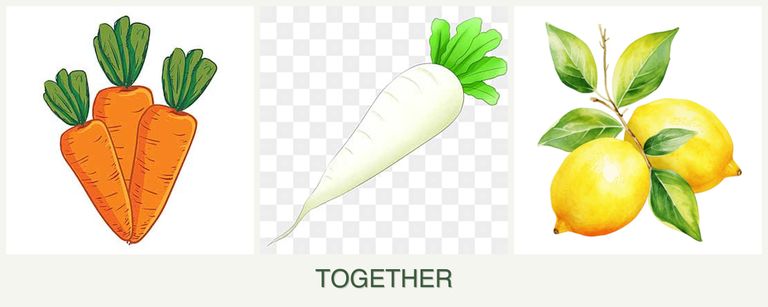 Can you plant carrots, radishes and lemons together?
