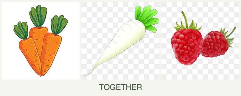 Can you plant carrots, radishes and raspberries together?