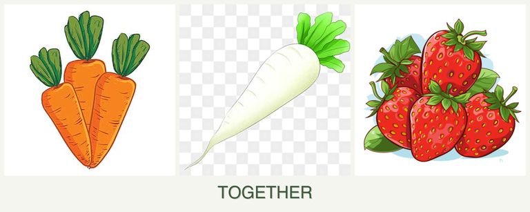 Can you plant carrots, radishes and strawberries together?