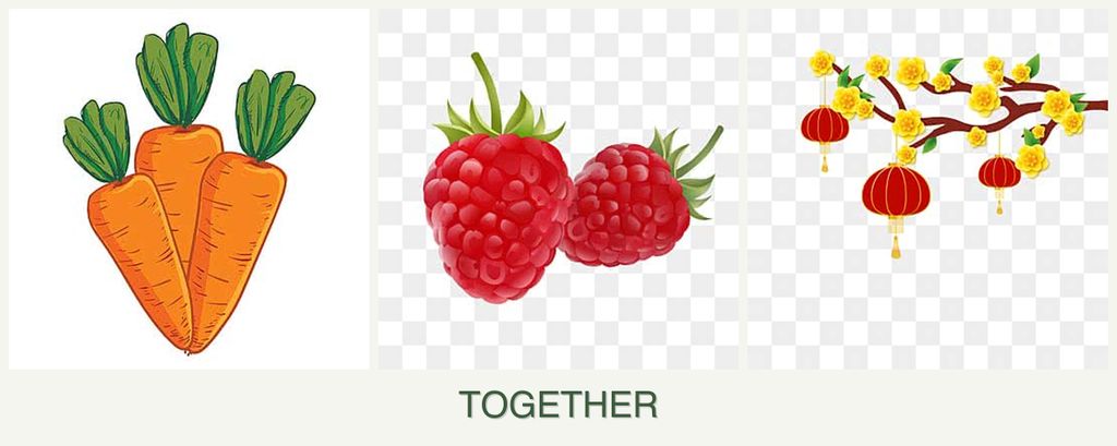 Can you plant carrots, raspberries and apricots together?