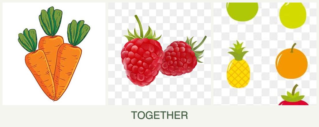 Can you plant carrots, raspberries and pears together?
