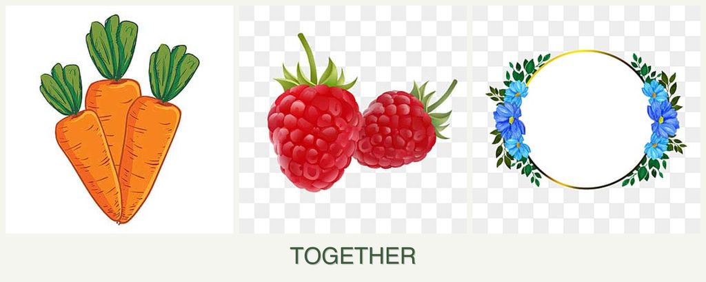 Can you plant carrots, raspberries and zinnias together?