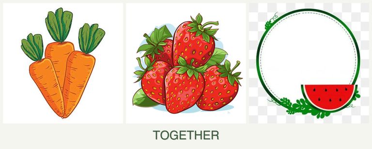 Can you plant carrots, strawberries and watermelons together?