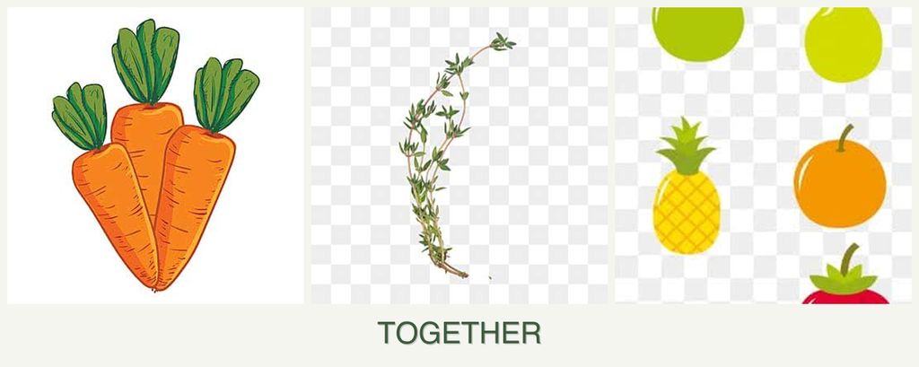Can you plant carrots, thyme and pears together?