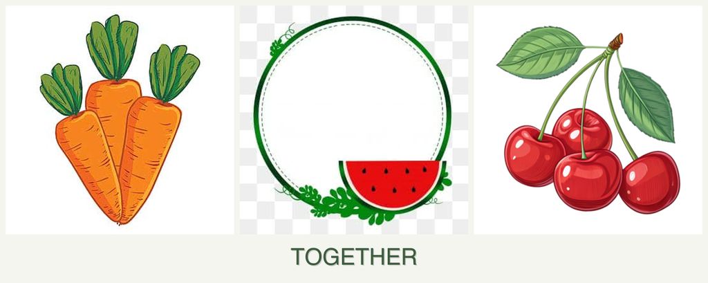 Can you plant carrots, watermelons and cherries together?