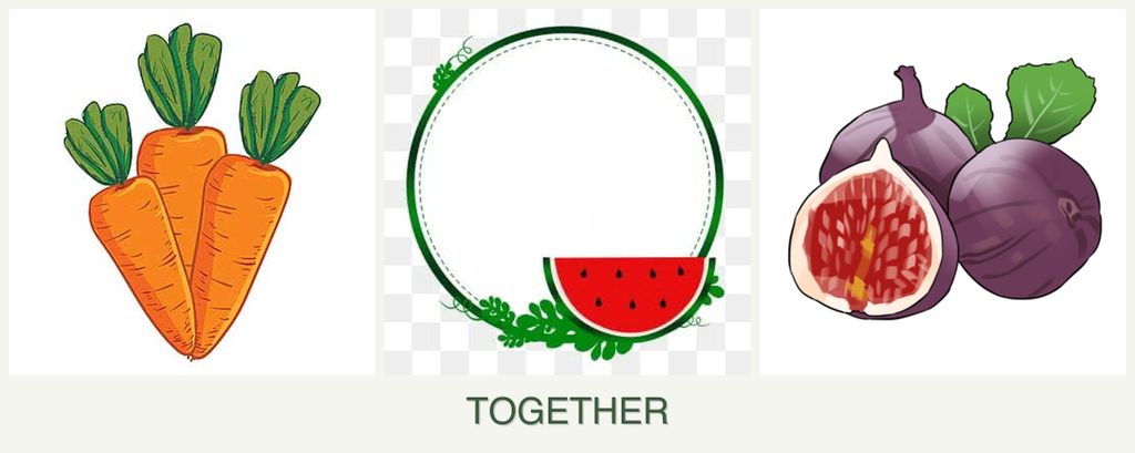 Can you plant carrots, watermelons and figs together?