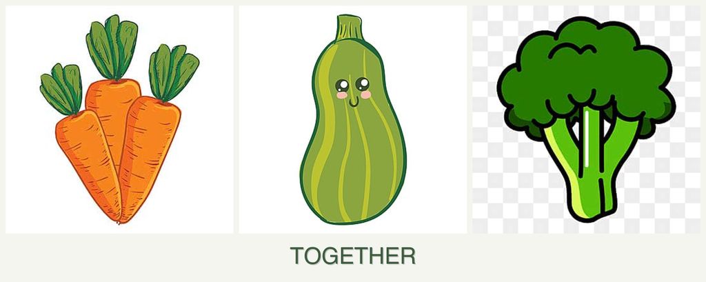 Can you plant carrots, zucchini and broccoli together?