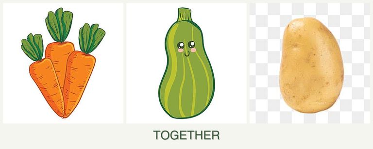 Can you plant carrots, zucchini and potatoes together?