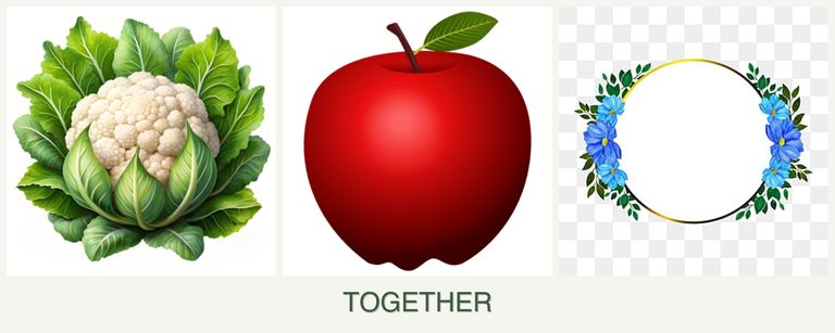 Can you plant cauliflower, apples and zinnias together?