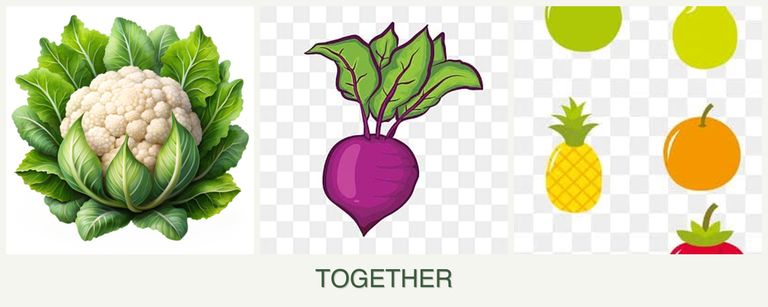 Can you plant cauliflower, beets and pears together?