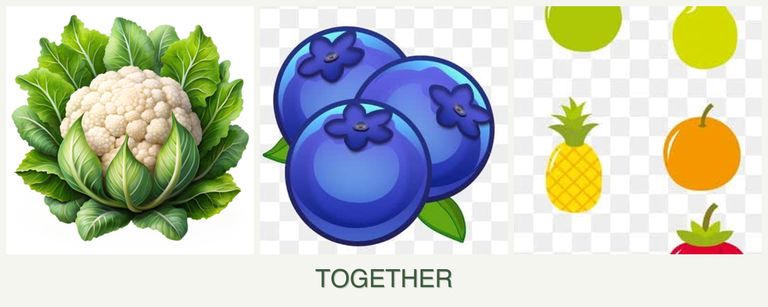 Can you plant cauliflower, blueberries and pears together?