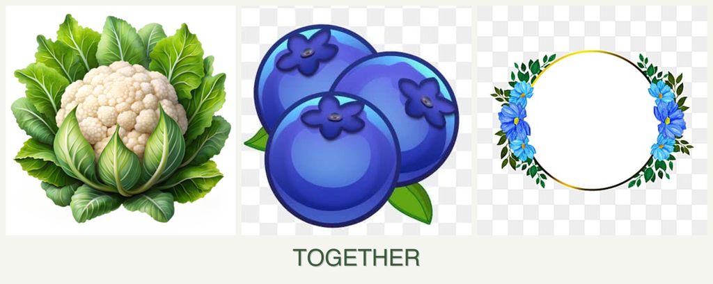 Can you plant cauliflower, blueberries and zinnias together?