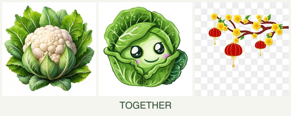 Can you plant cauliflower, cabbage and apricots together?