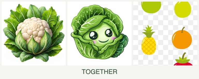 Can you plant cauliflower, cabbage and pears together?