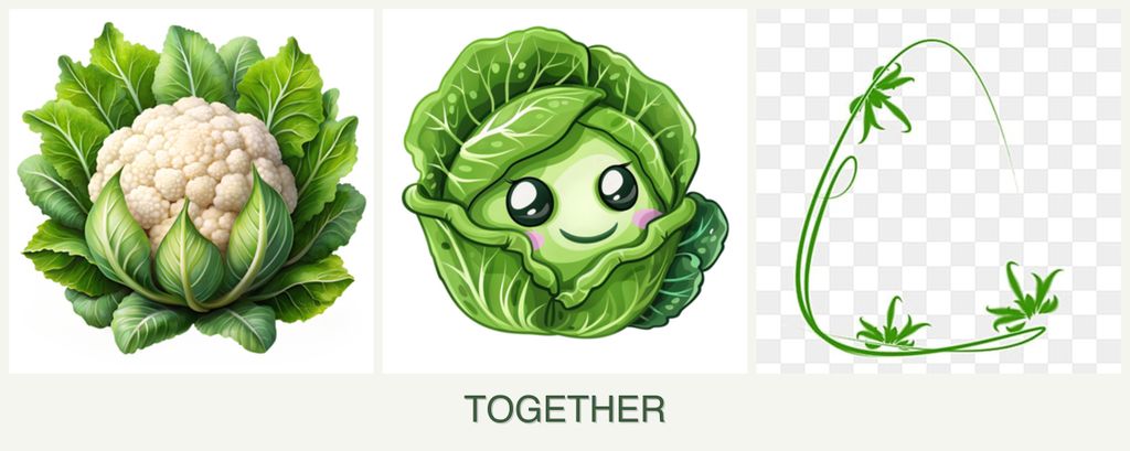 Can you plant cauliflower, cabbage and tarragon together?