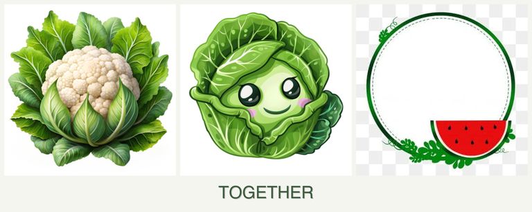 Can you plant cauliflower, cabbage and watermelons together?