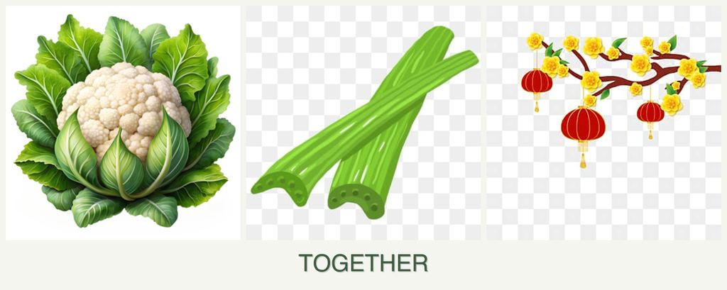 Can you plant cauliflower, celery and apricots together?