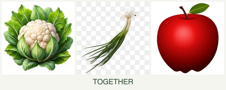 Can you plant cauliflower, chives and apples together?