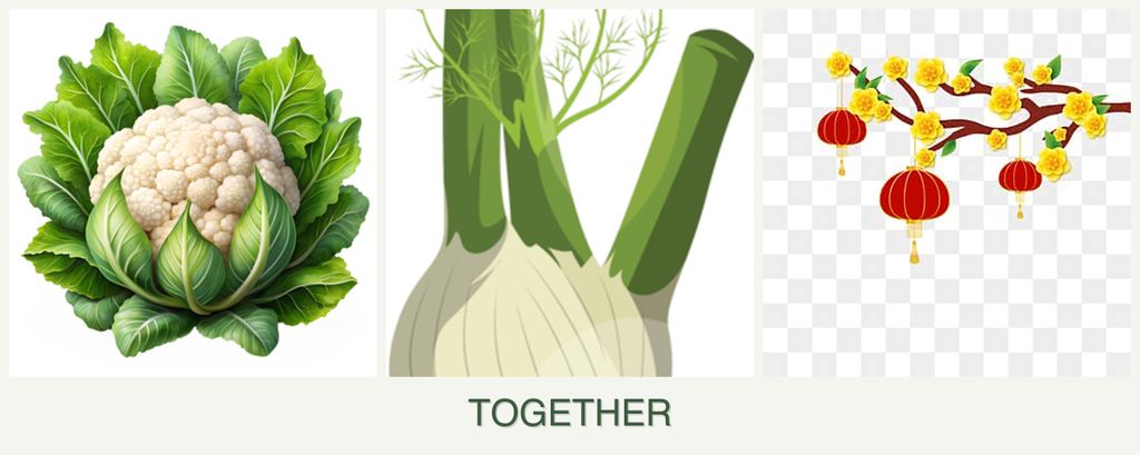 Can you plant cauliflower, fennel and apricots together?