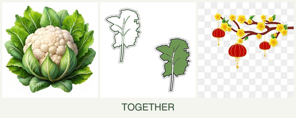 Can you plant cauliflower, kale and apricots together?