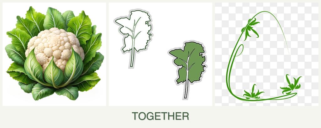 Can you plant cauliflower, kale and tarragon together?