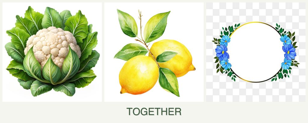 Can you plant cauliflower, lemons and zinnias together?