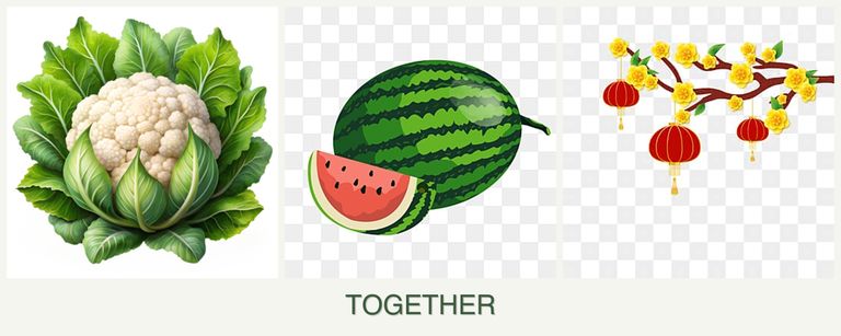 Can you plant cauliflower, melons and apricots together?