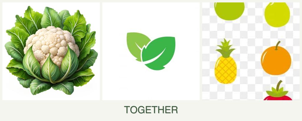 Can you plant cauliflower, mint and pears together?