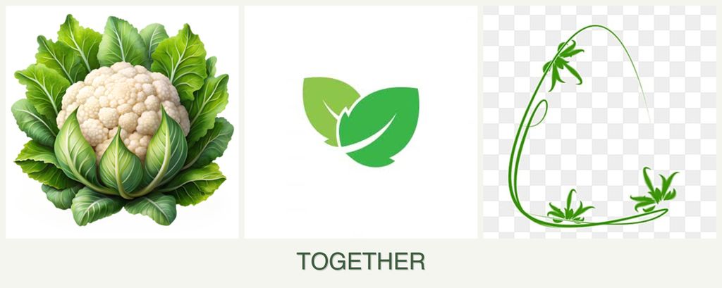 Can you plant cauliflower, mint and tarragon together?