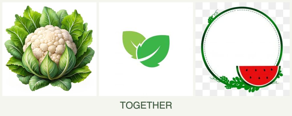 Can you plant cauliflower, mint and watermelons together?
