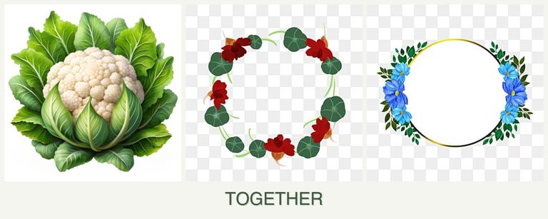 Can you plant cauliflower, nasturtiums and zinnias together?