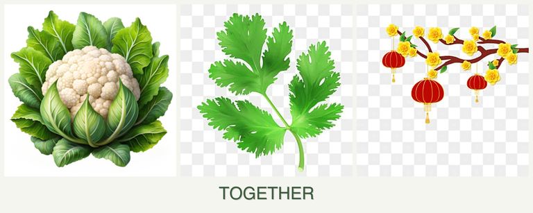 Can you plant cauliflower, parsley and apricots together?