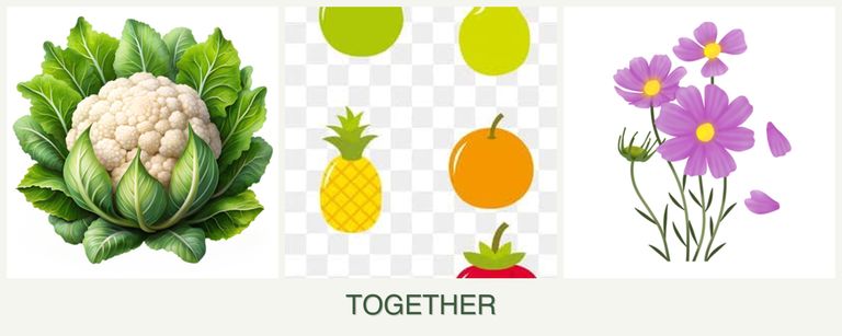 Can you plant cauliflower, pears and cosmos together?